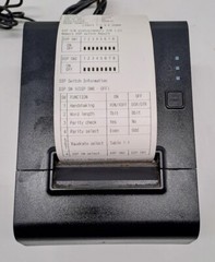 Sam4S Thermal POS Printer ELLIX 20S With AC Power Supply & ETHERNET CABLE TESTED