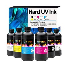 UV Ink for Hard Materials Compatible with Ep XP600 TX800 i3200 L805 1390 DX5 …