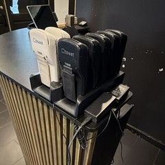 Toast Go 2 Restaurant POS Handheld Terminals w/ Multi-Bay Charging Dock, B/W