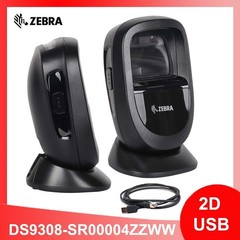 Zebra DS9308-SR00004ZZWW 1D/2D Desktop Handsfree USB Barcode Scanner with Cable