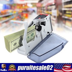 Mini Banknote Counter Bill Cash Money Counter Machine Portable Handy 600pcs/min