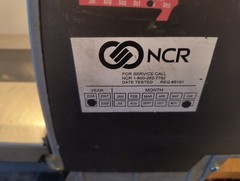 NCR RealScan 7878-2000 POS Grocery Scanner Scale