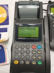 Lipman Nurit 3020 & 292 POS EDC Terminal Credit Card Reader Receipt Printer ASIS