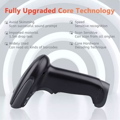 Honeywell Hyperion 1300G USB Handheld 1D Laser Barcode Scanner Reader 1300G-2USB
