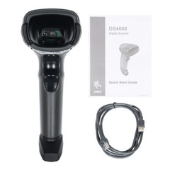 Zebra DS4608-SR7U2100AZW Wired Handheld 1D 2D Area Imager Barcode Scanner