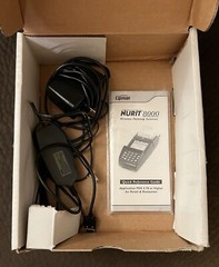 Lipman Nurit 8000 POS Credit Card Terminal Wireless Palmtop Solution Machine
