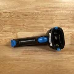 WoneNice WN6300 Black & Blue Wireless USB Handheld Laser Barcode Scanner