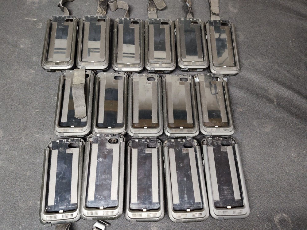 Lot of 16 Honeywell Captuvo SL42 Sleds (SL-ES-G) *PARTS ONLY*