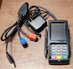 PAX S300 Integrated PIN Pad Terminal + Power & Pigtail Cable