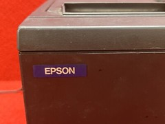 Used Epson Thermal POS Receipt Printer #M129C TM-88IIIP W/ Power Cable Good Cond