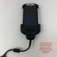 Zebra TC75 TC70 TC77 Snap On Charger Mobile Barcode Scanner Charge Cable