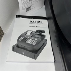 Royal Alpha 1000ML Cash Register Cash Management With Keys Tested