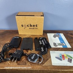Socket Mobile SocketScan S850 CHS 8Qi 2D / 1D Bluetooth Barcode Scanner + Extras