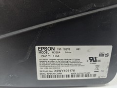 Epson TM-T88VI M338A Thermal POS Receipt Printer USB Ethernet Serial No PS