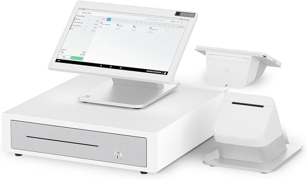 Clover Station DUO- Dual Screen POS + Merchant Account/ Cash Drawer not included