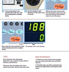 Coin Clearing MachineGame Coin Counting MachineCoin Counting Machine Tool