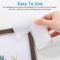 24Pcs Lightweight Epe Corner Protectors for Shipping Frames Furniture Guard