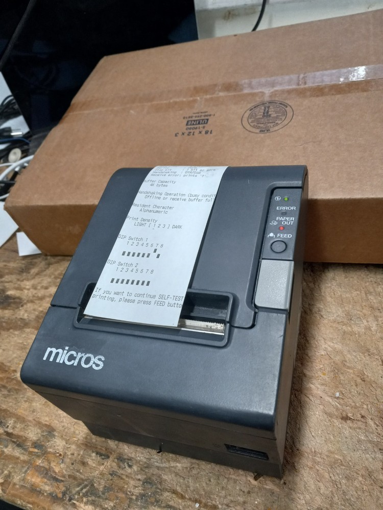Epson TM-T88IV M129H Thermal Receipt Printer TESTED GOOD – NO AC
