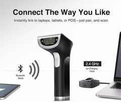 Scanmarker 1D/2D Barcode Scanner Wireless – Boost Speed & Accuracy with Bluetoot