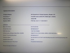 HP ElitePOS G1 14 in. Touch AiO Retail System 141 w/ Basic Connectivity Base