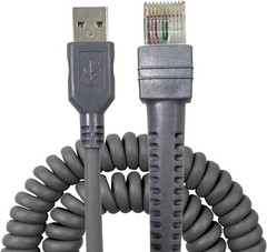 USB Cable for Symbol Zebra Motorola Barcode Scanner, USB to RJ45 Cable, CBA-U…