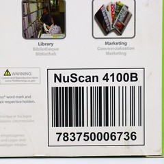 Adesso NuScan 4100B Wireless Barcode Scanner Bluetooth Handheld