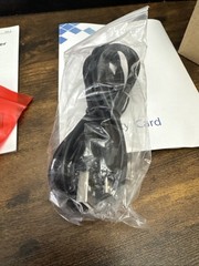 Bluetooth RealInn RL6200 BT Handheld USB 2D Barcode Scanner – Black/Blue NEW NIB