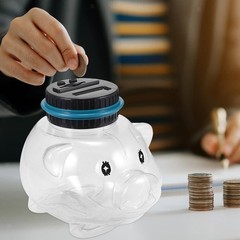 Digital Counting Money Jar 1.8L Capacity Digital Counting Bank