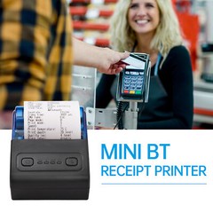Bisofice Portable Thermal Printer 2 inch USB Receipt Bill Q9Z3