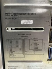 INTERMEC TECHNOLOGIES CO. 4420 EASY CODER PRINTER 120V 2A 50-60HZ U3S