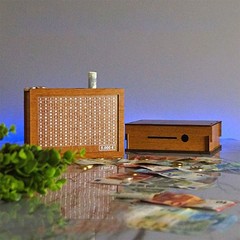 €1000-€10000 Wooden Money Box with Counter Money Piggy Bank Cash Coin Saving OY