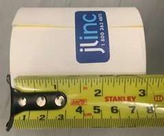 3″ 2-PLY WHITE AND CANARY YELLOW PRINTER RECEIPT BOND PAPER ROLLS 45 ROLLS NEW