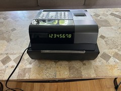 Casio PCR-T280 Electronic Cash Register w/ Receipt Printer, Lockable Drawer