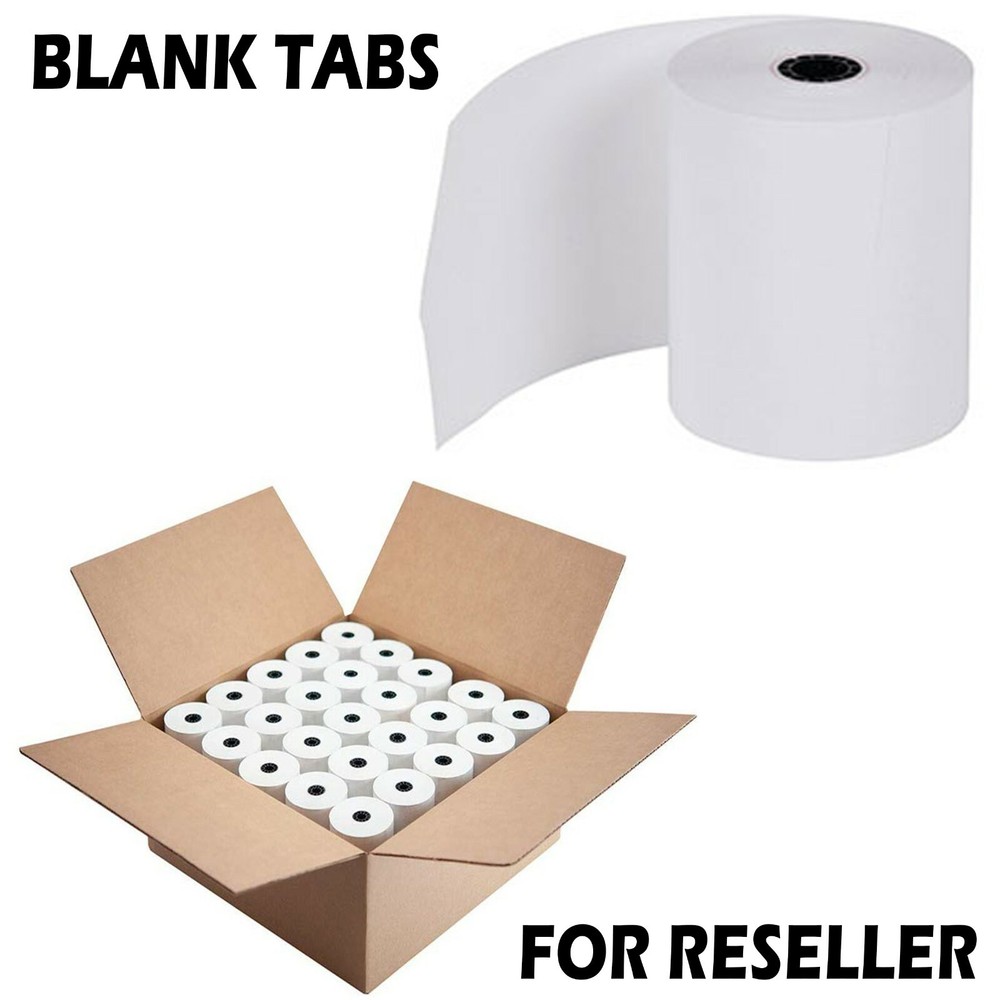 DROPSHIP 3 1/8″ x 230′ Thermal Receipt Paper 250 Rolls for Unbranded Reselling