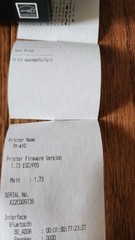 EPSON TM-M10 Compact 2″ Thermal Receipt Printer, USB+Bluetooth,Black,PS Included