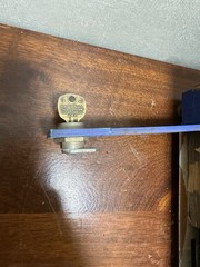 vintage manual credit card machine,”knuckle-buster,”