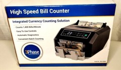 Royal Sovereign Back Load Bill Counter with 3Phase Counterfeit Detection