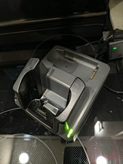 Psion Teklogix Ikôn 7505 Industrial Handheld Mobile Barcode Scanner CH4000 Dock.
