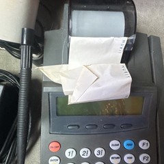 Lipman Nurit 2090 Credit Card Terminal 079-001-003 Wired with Power Adapter