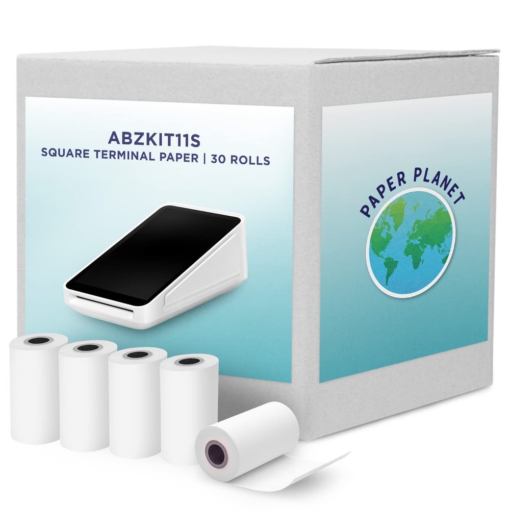 Thermal Paper for Square Terminal by Paper Planet | Credit Card Receipt Paper…