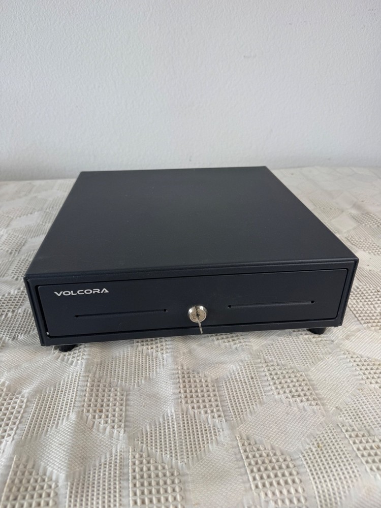 Volcora Money Till Drawer w Key Lock model 500022 5 Bill And 5 Coin Compartments