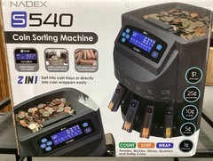 Nadex S540 Coin Sorting Machine Sorting Made Simple