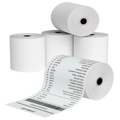 3-1/8”x230′ Thermal Rolls For Credit Card – Cash Register Rolls – Premium Re…