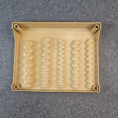 Lot of 2 Vintage Countex II Coin Sorting Trays MMF Industries Bank Teller Sorter