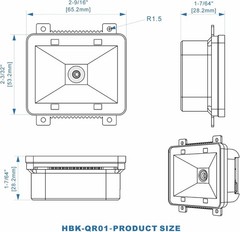 Barcode QR Code Reader Scanning Module Embedded Scanner Identification