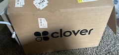 Clover Station C500 POS Point of Sale System P550 printer the complete set