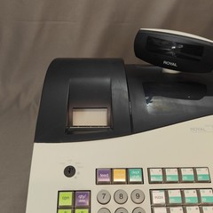Royal Alpha 587cx Cash Register Management System ***No Keys***