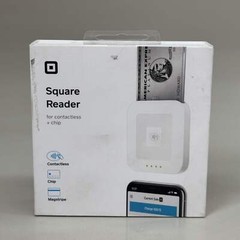 SQUARE Square Reader for Contactless and Chip 2nd Generation 4″ x 4″ White REV-0