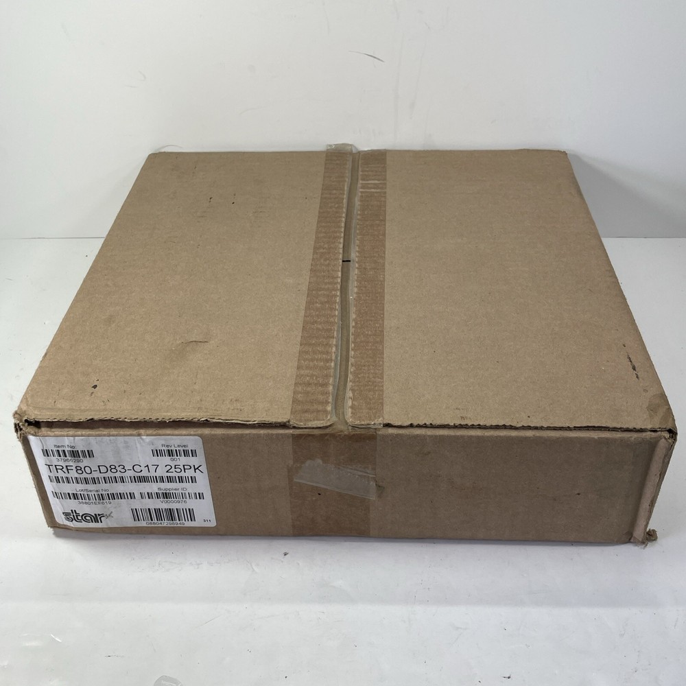 Star Micronics 25pk 80MM Receipt Paper 230′ Roll TSP100 TSP650 TSP700 37966290