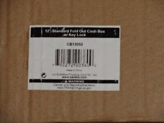 BARSKA Standard Cash Box Black (CB13052)